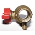 3/4” S-1100 “No Lead” Ball Valve with Bleed Port and T-Handle